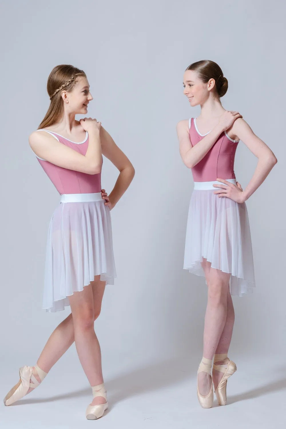 Casie Hi-Lo Pull-On Skirt