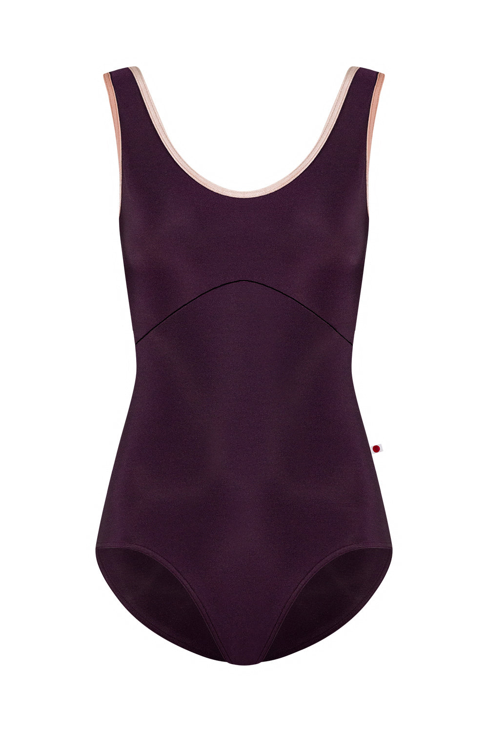 Anna Duo Leotard in Eggplant - Yumiko