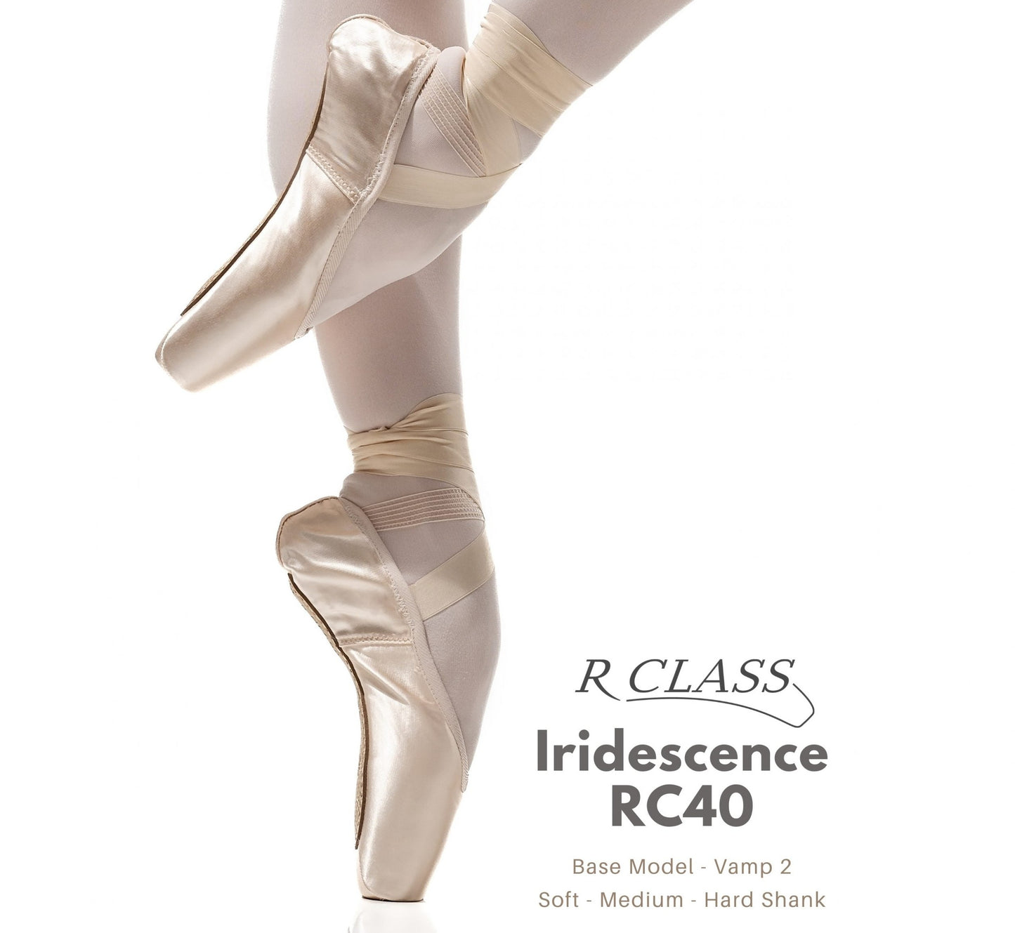 Iridescence (RC47 - suede tipped platform) Pointe Shoe