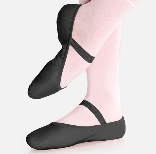 Blossom - Child Full Sole Ballet Slipper Black (SD55S)