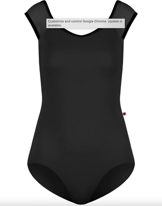 Wendy Leotard in Black - Yumiko Basics