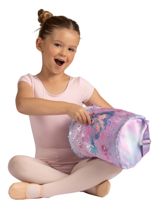Reversible Mermaid Sequin Duffle Bag (B24505)