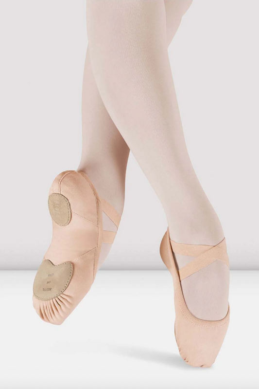 Ladies Elation Canvas Ballet Shoes