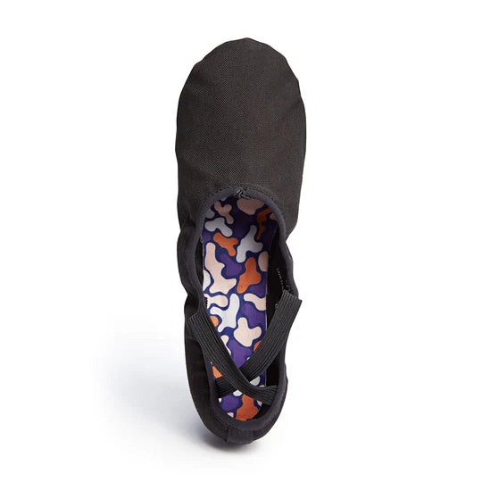 Men's ORZA Pro 1.0 Canvas Ballet Shoes - Black & Beige