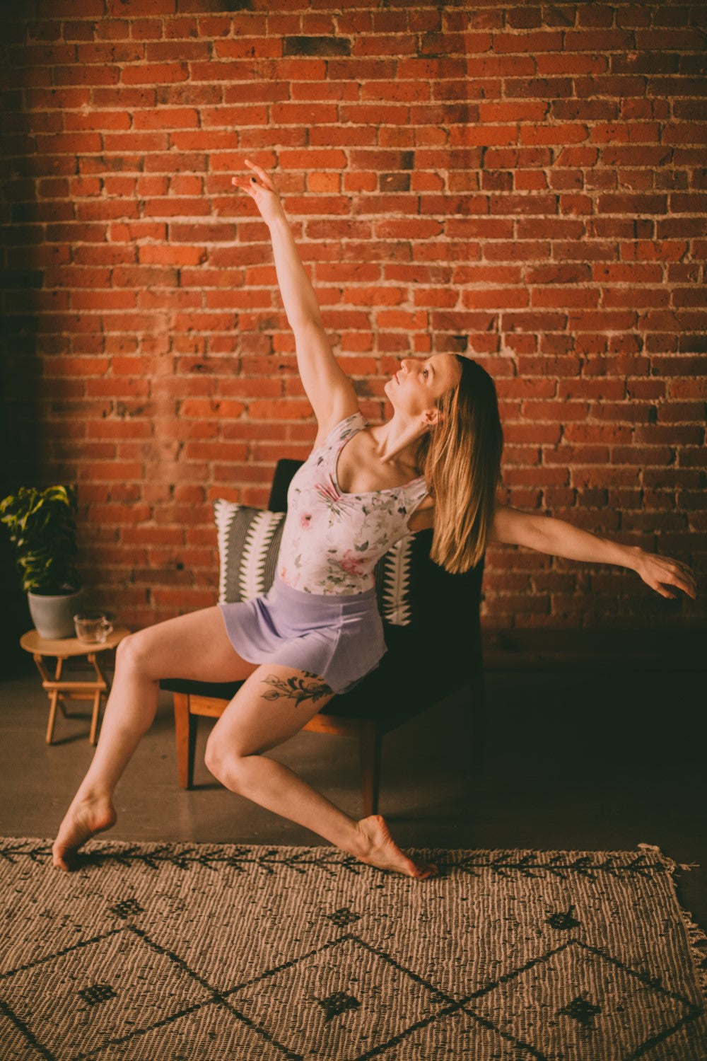 Bullet Pointe Skirt - Lilac