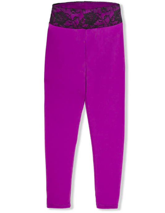 Imperial Purple Zen Leggings