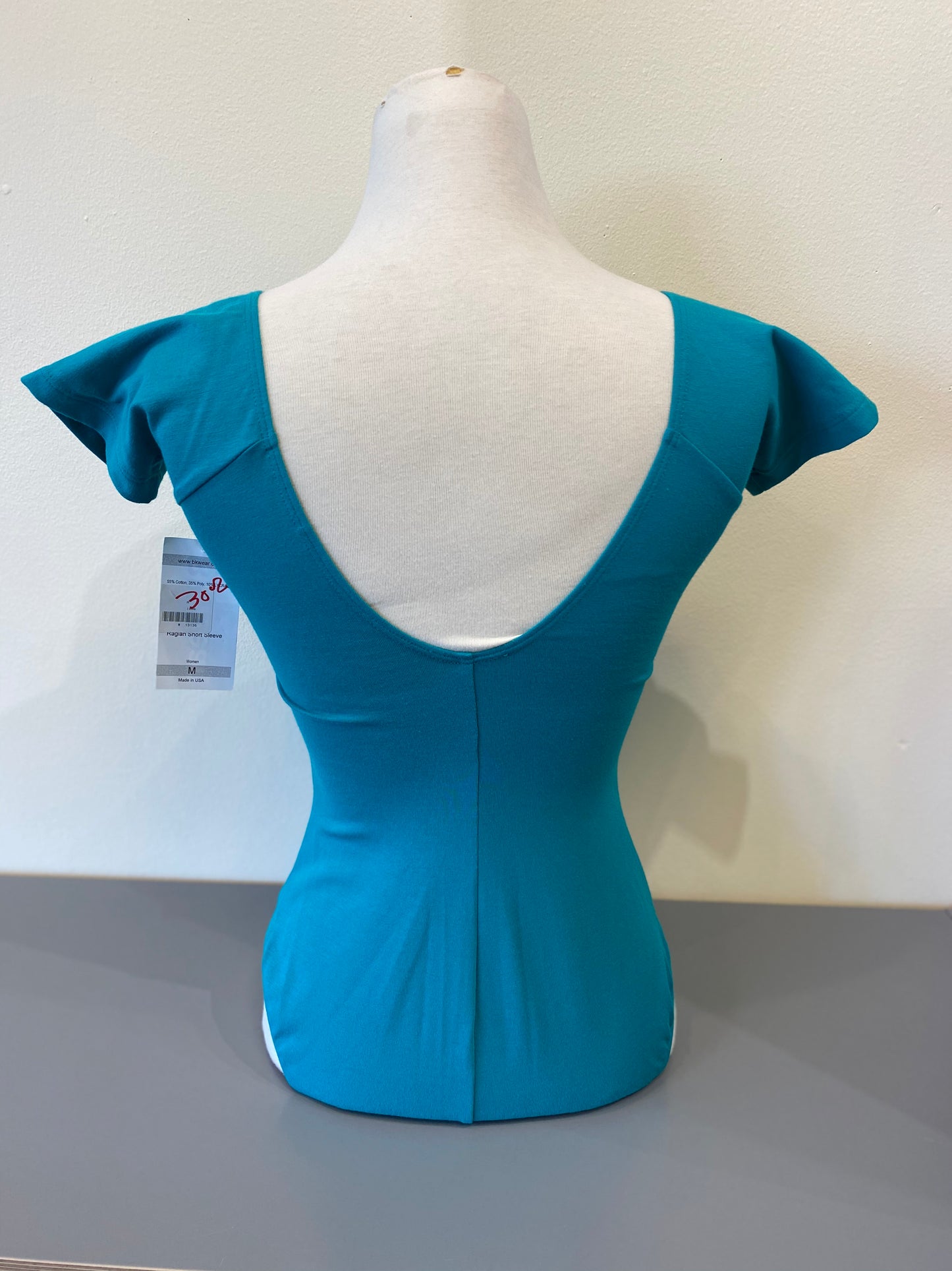 Raglan Short Sleeve Leotard