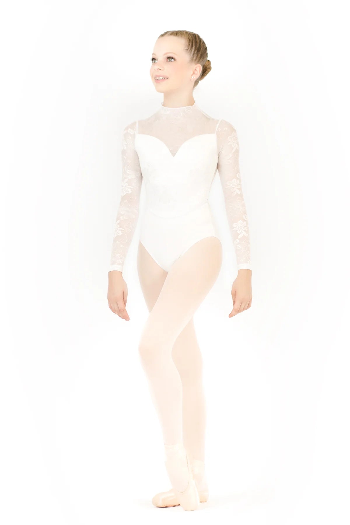 Snowflake Lace Leotard (L0100L)