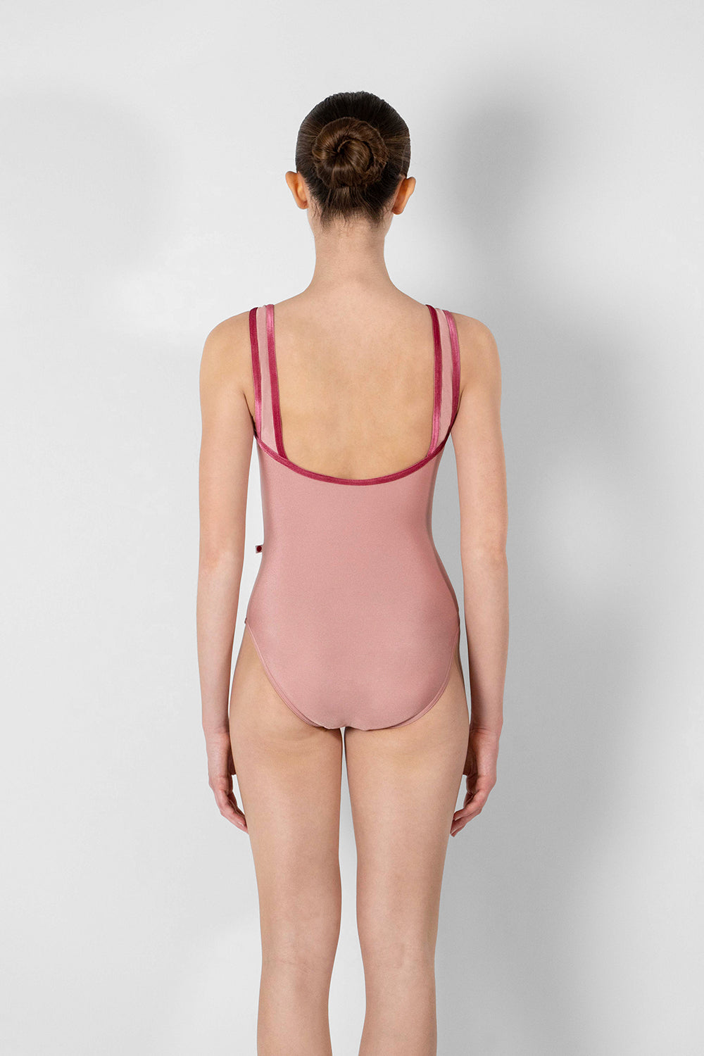 Tiffany Leotard in Antique Rose - Yumiko