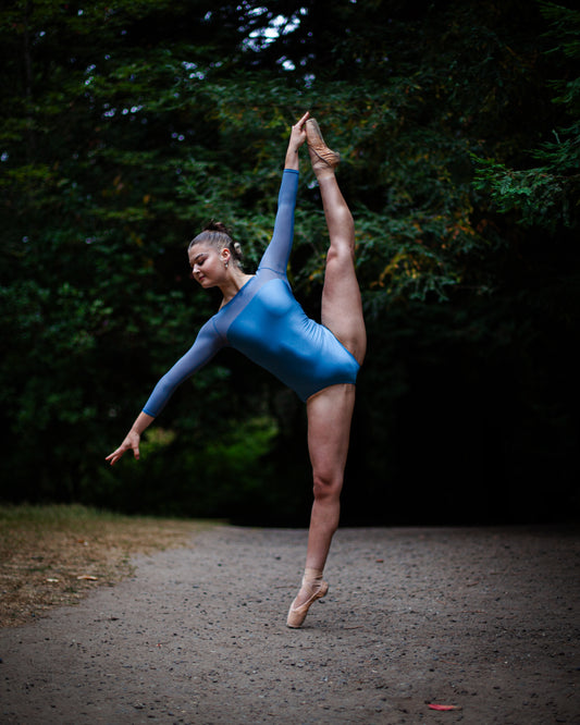 Platinum Leotard - Jule Dancewear