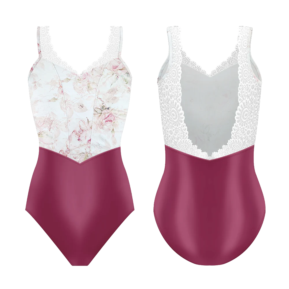 Demi Moulin Blush Rose Leotard (L0006L)