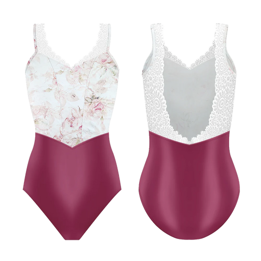 Demi Moulin Blush Rose Leotard (L0006L)