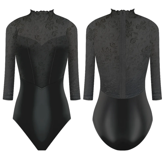 Snowflake Lace Leotard (L0100L)