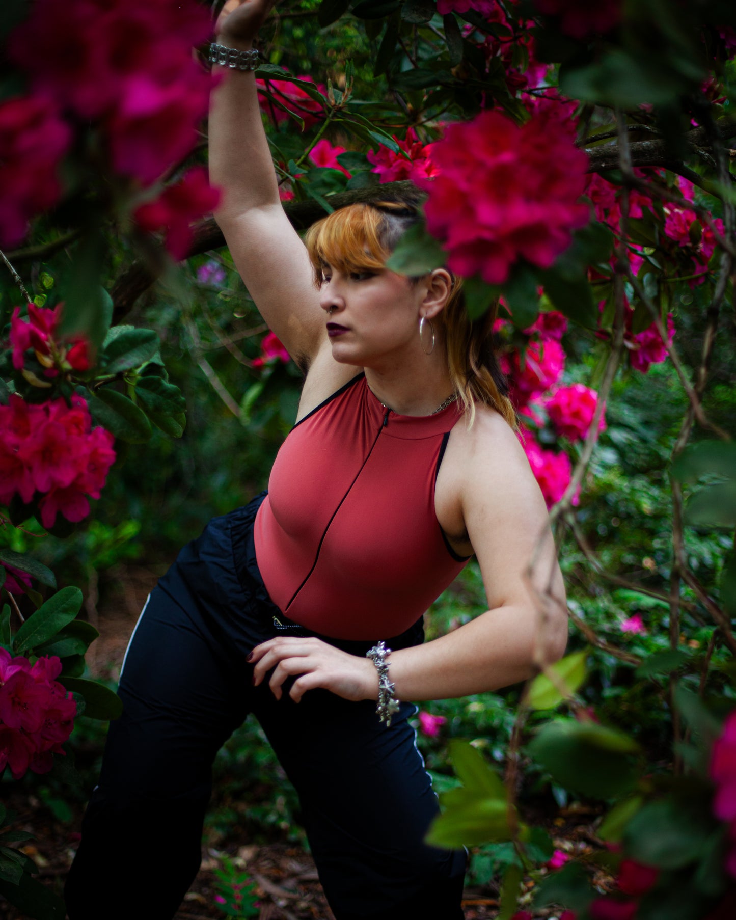 Duval Zip Front Leotard