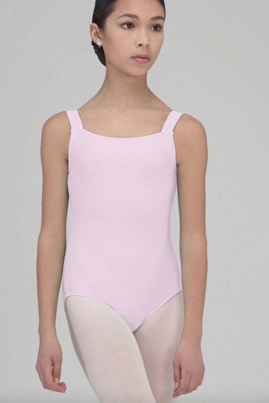 Emeraude Child Square Cut Tank Leotard