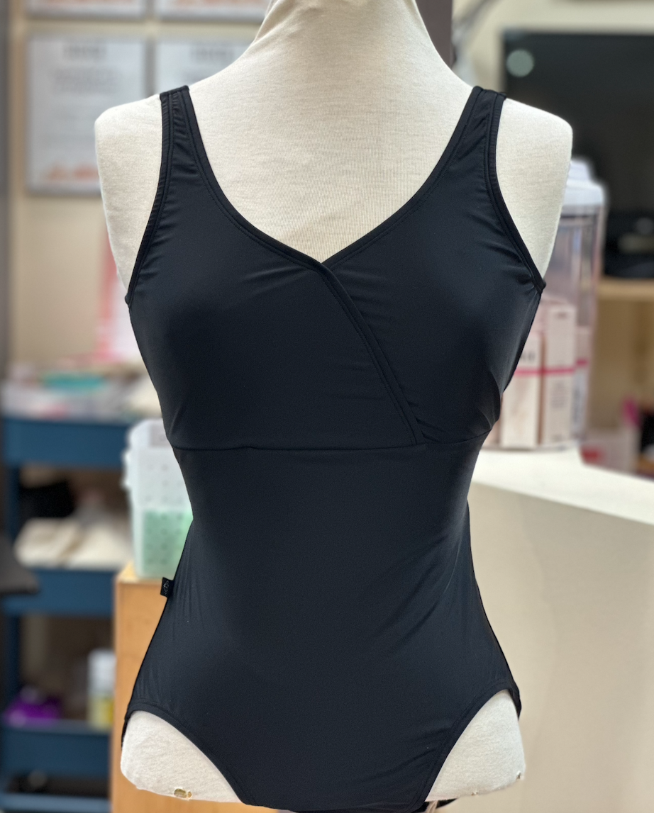 Jule Diamond Leotard: Black