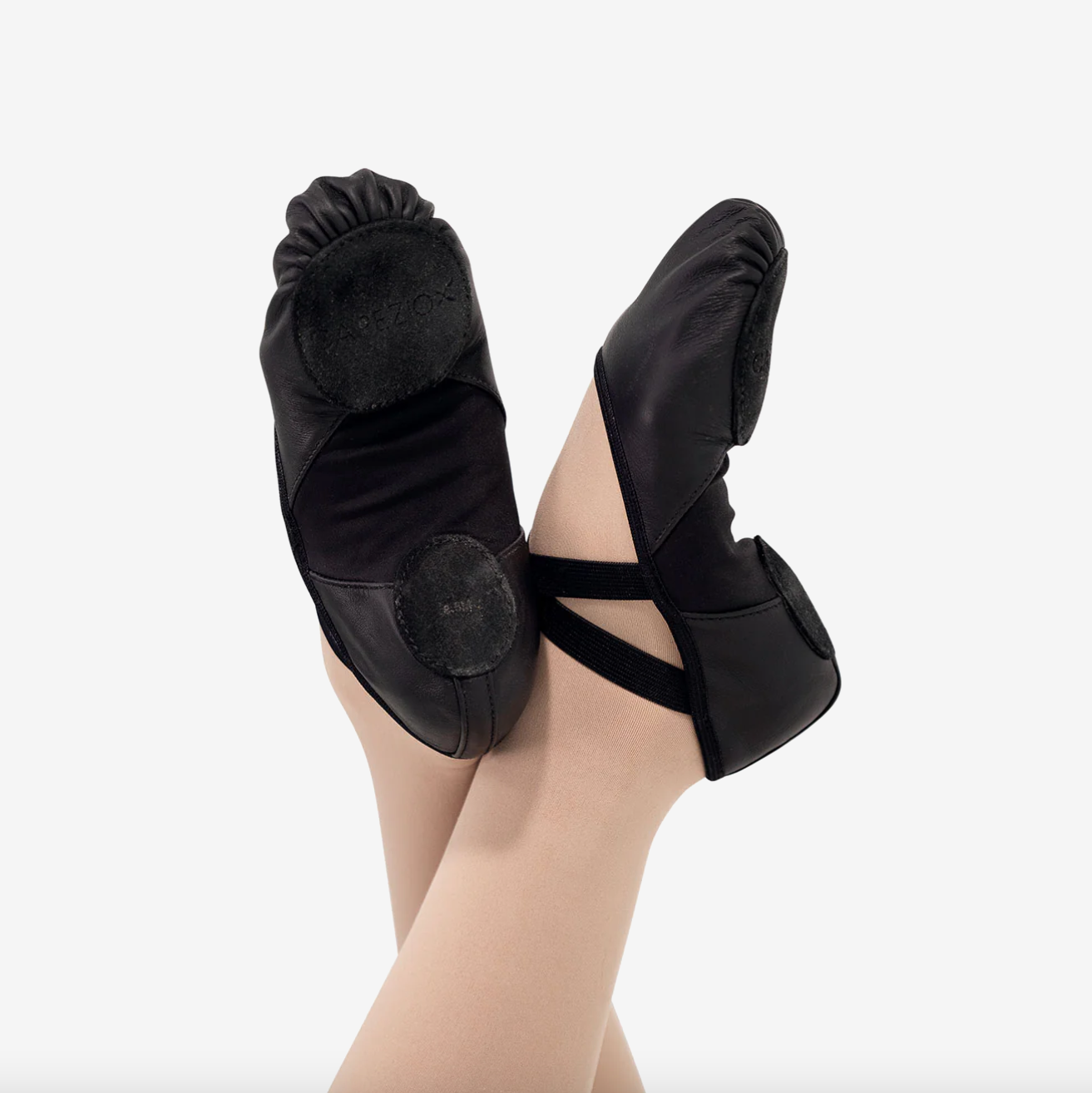 Hanami Leather Ballet Shoe - Black (2038W)