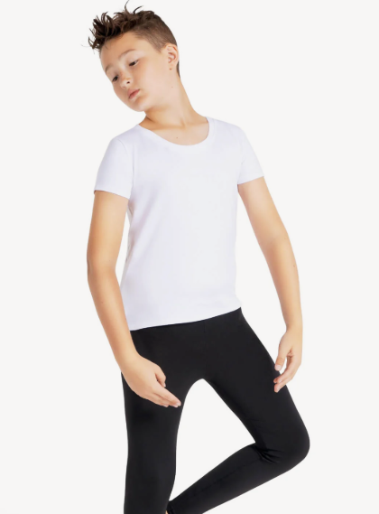 Studio Collection Boys Crew Neck Tee - Capezio