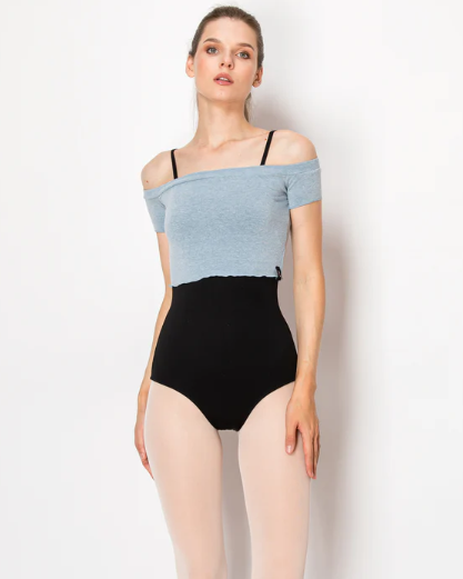 Stella Cropped Warm Up Top