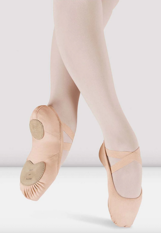 Ladies Elation Canvas Ballet Shoes