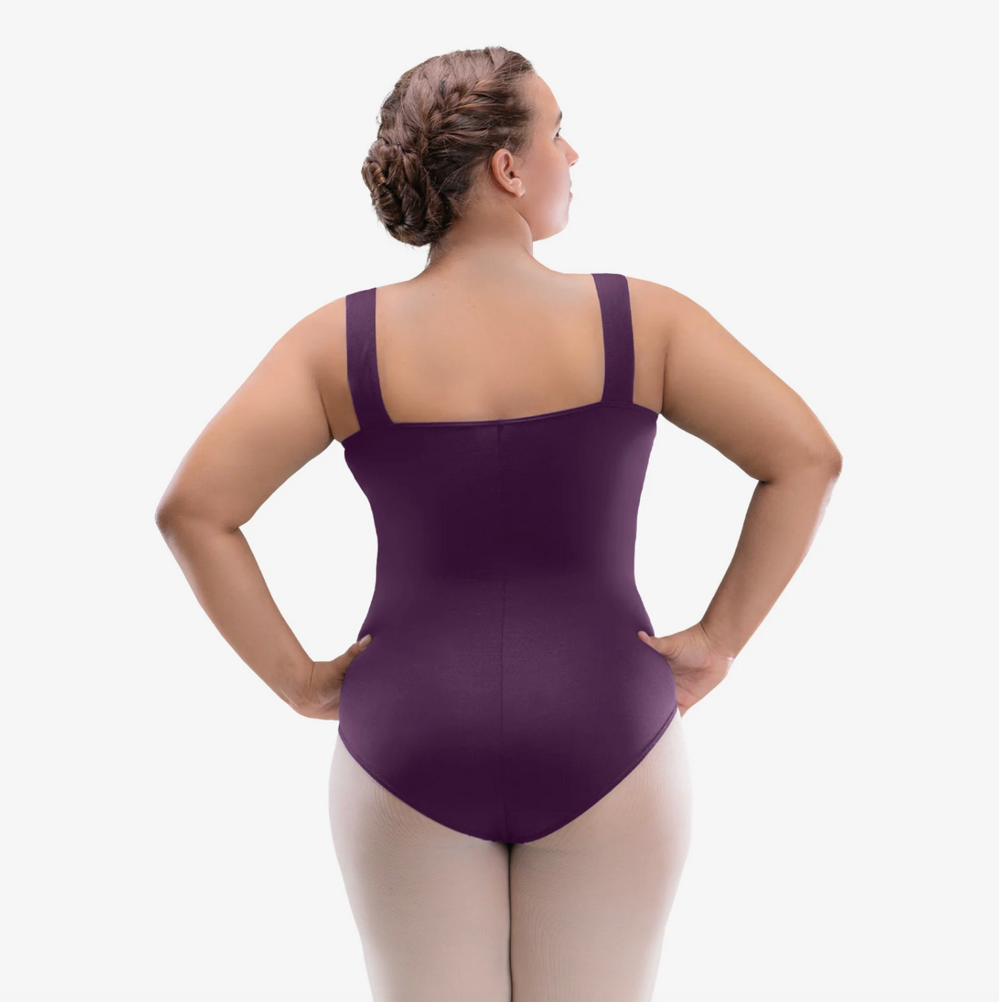 Adult Tank Leotard with Princess Seams - Curvy Sizes - So Danca