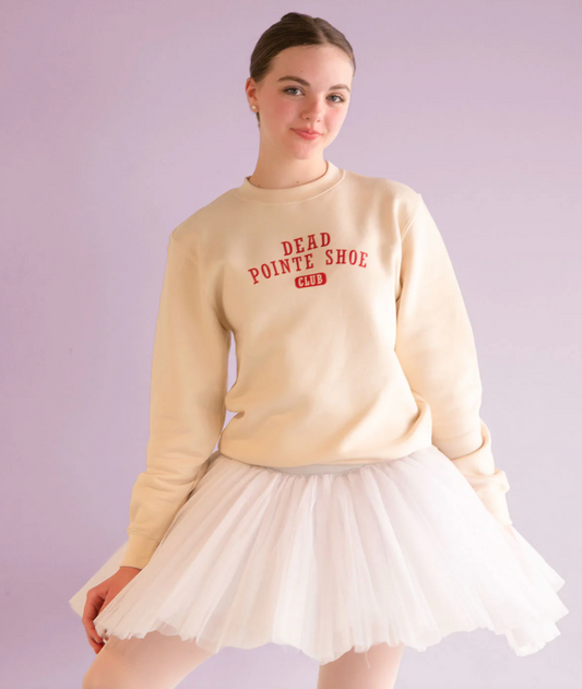 Dead Pointe Shoe Club Crewneck - Covet Dance