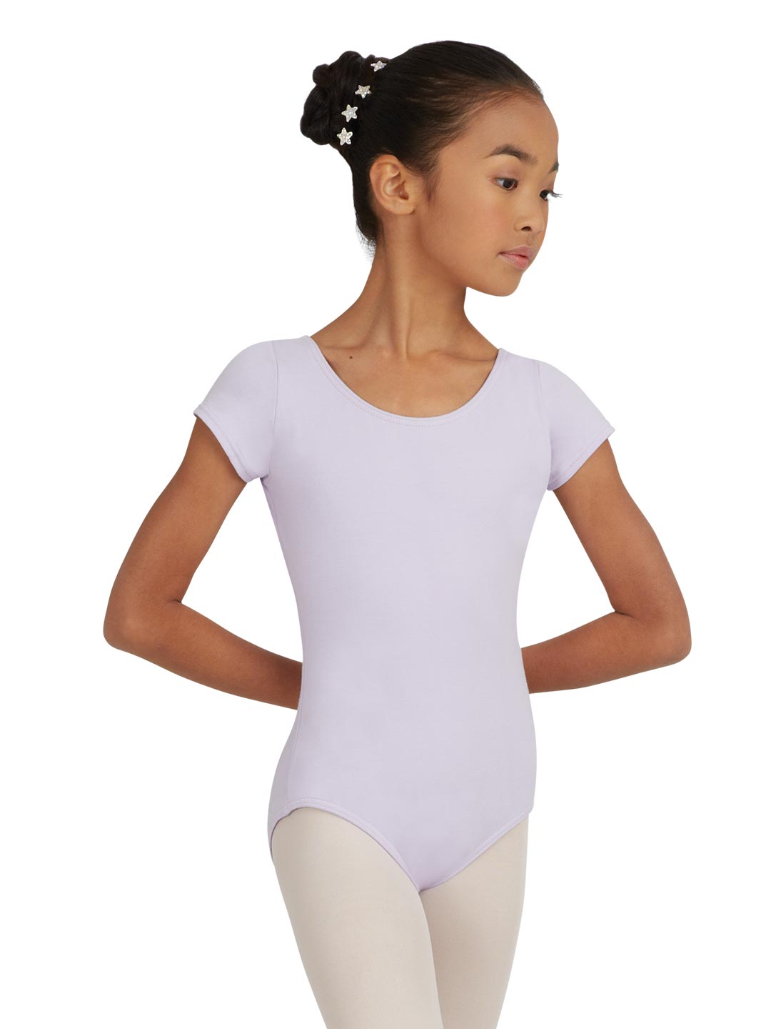 Kid's Short Sleeve Cotton Leotard (CC400C)