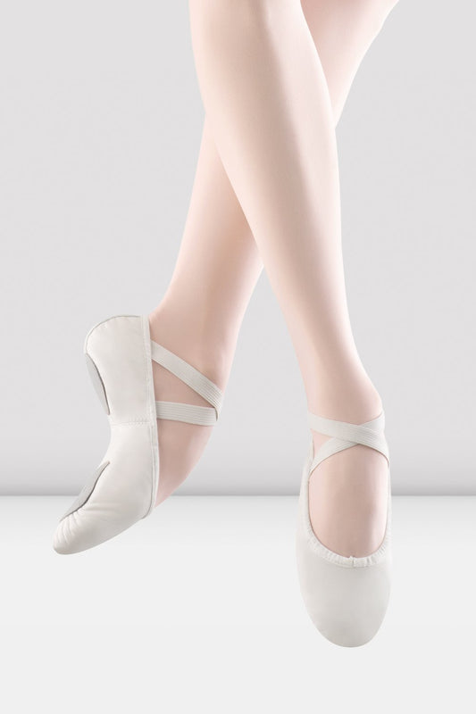 Ladies Prolite II Leather Ballet Shoes - White
