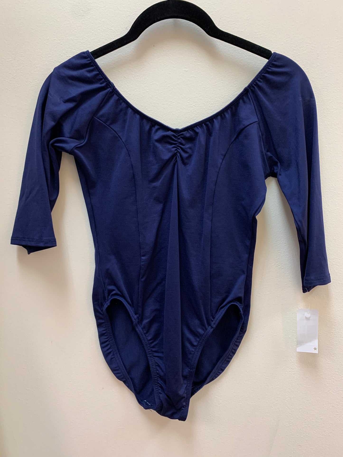 3/4 Sleeve Pinch Front Leotard (2150)