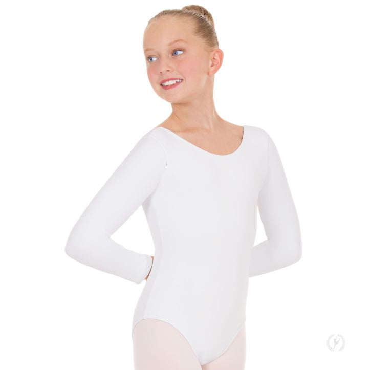 Adult Microfiber Long Sleeve Leotard (44265)