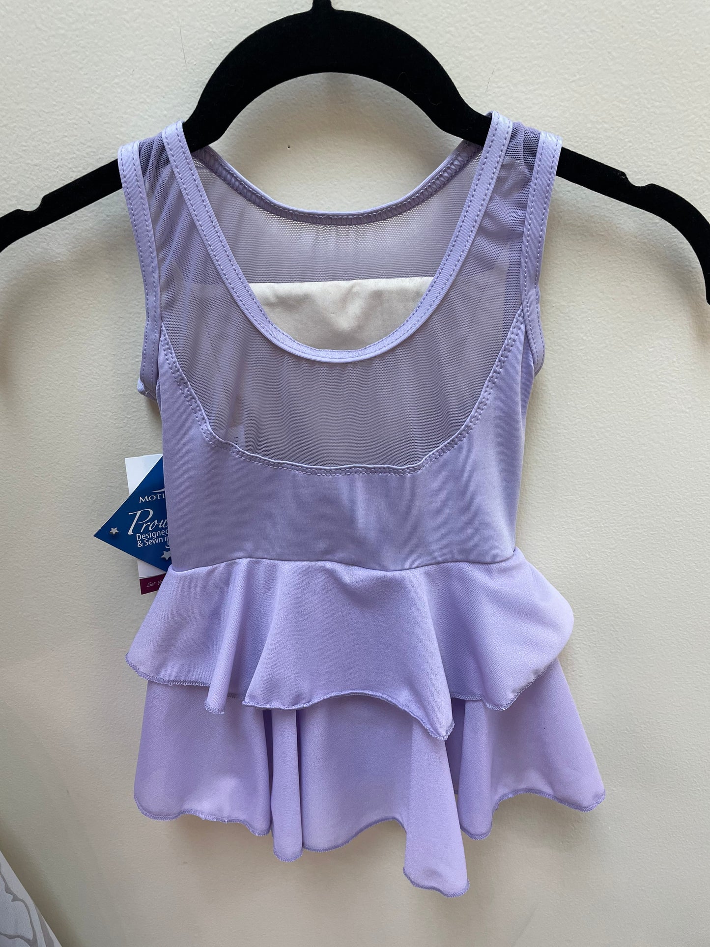 Child Mesh Yoke Tank Dress (MOT4140)