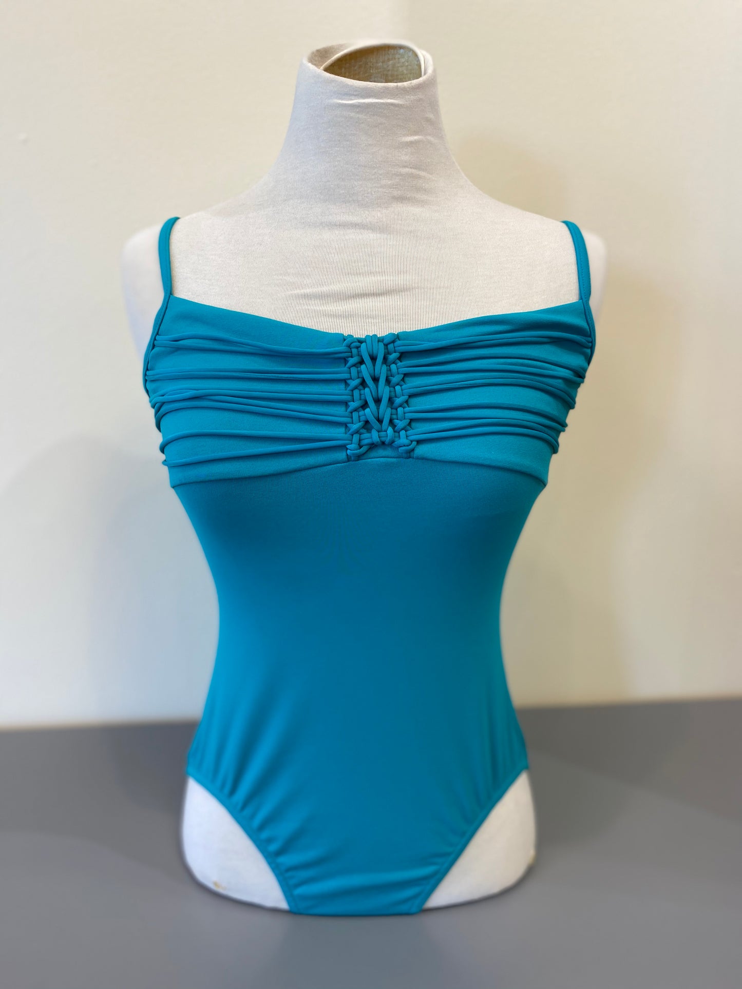 Loop Knot Front Cami Leotard