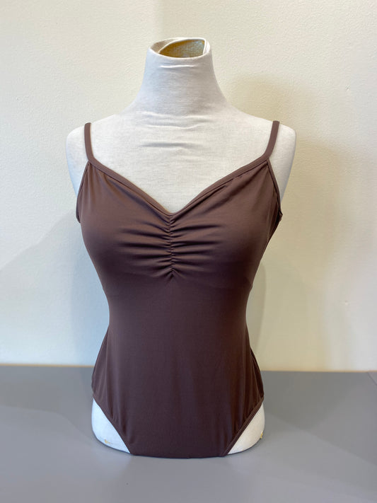 Pinch Front Camisole Leotard