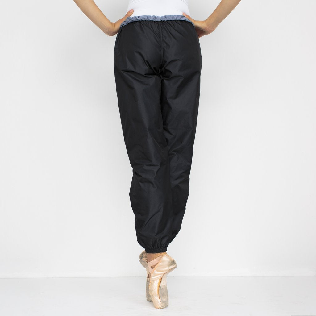The trash bag pants collection by WorldWide Ballet, warm up wear
