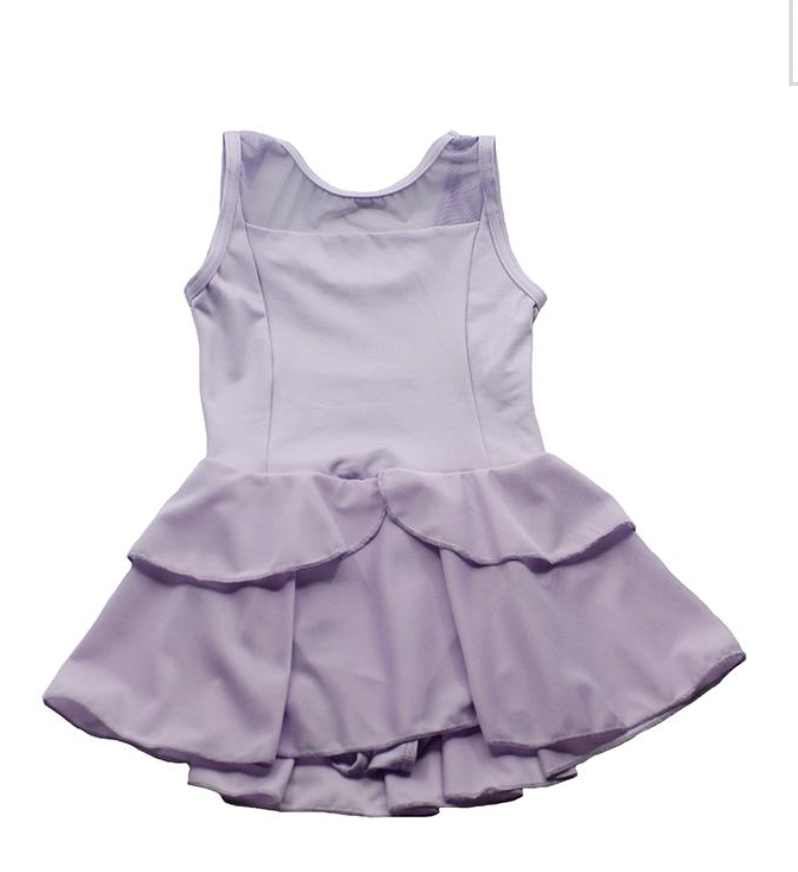 Child Mesh Yoke Tank Dress (MOT4140)