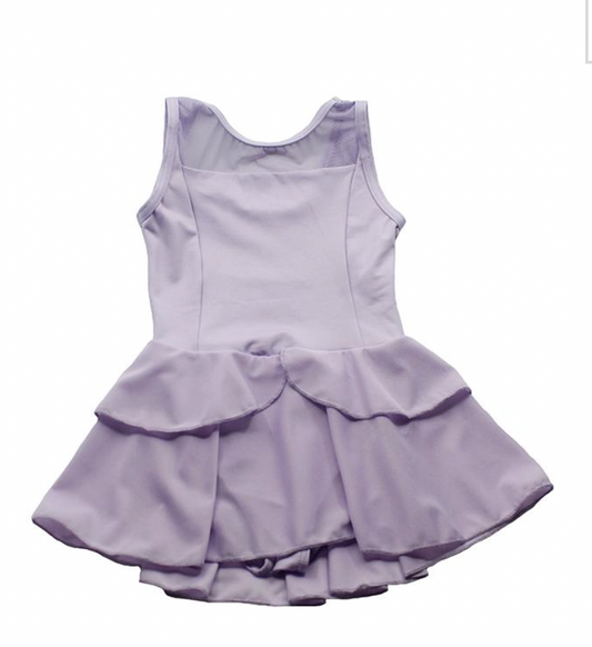 Child Mesh Yoke Tank Dress (MOT4140)