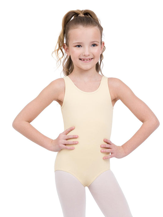 Girls High Neck Tank Leotard (CC201C)