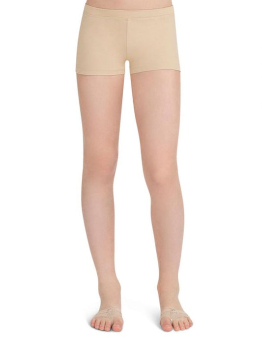 Girls Tan Boycut Lowrise Shorts (TB113C)