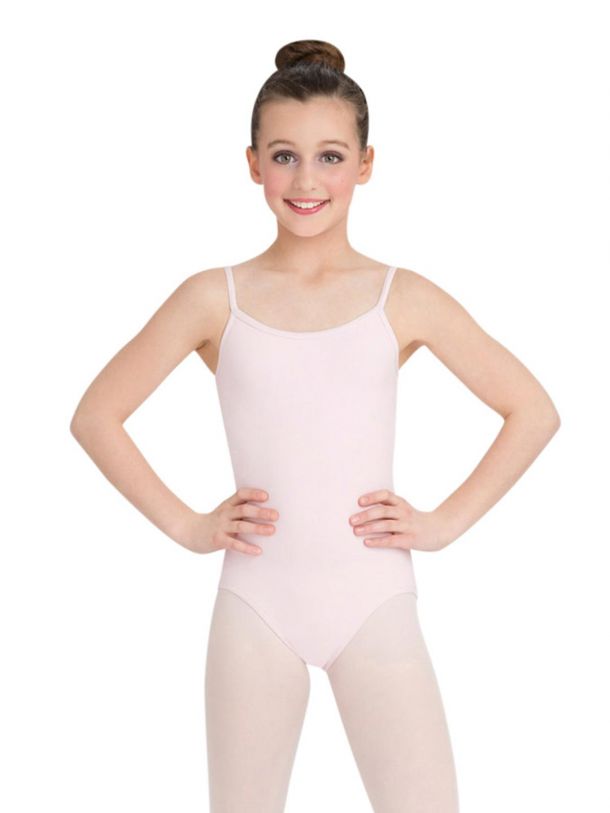V-Back Girls Camisole Leotard with Adjustable Straps (CC100C)