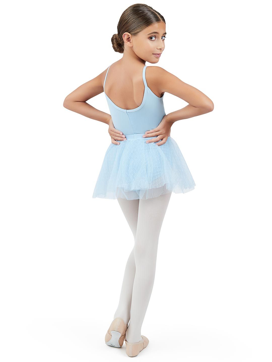 Girls Double Layer Pull-on Skirt