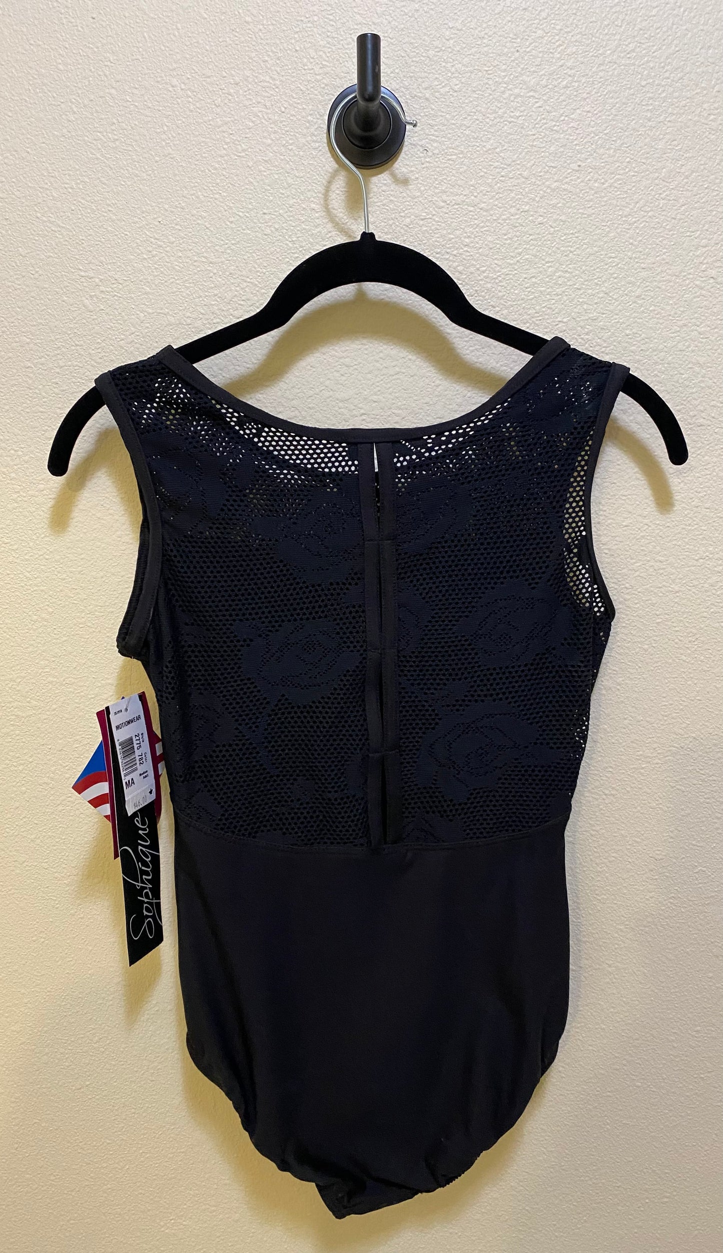 Netted Rose Tank Leotard (MOT 2775)