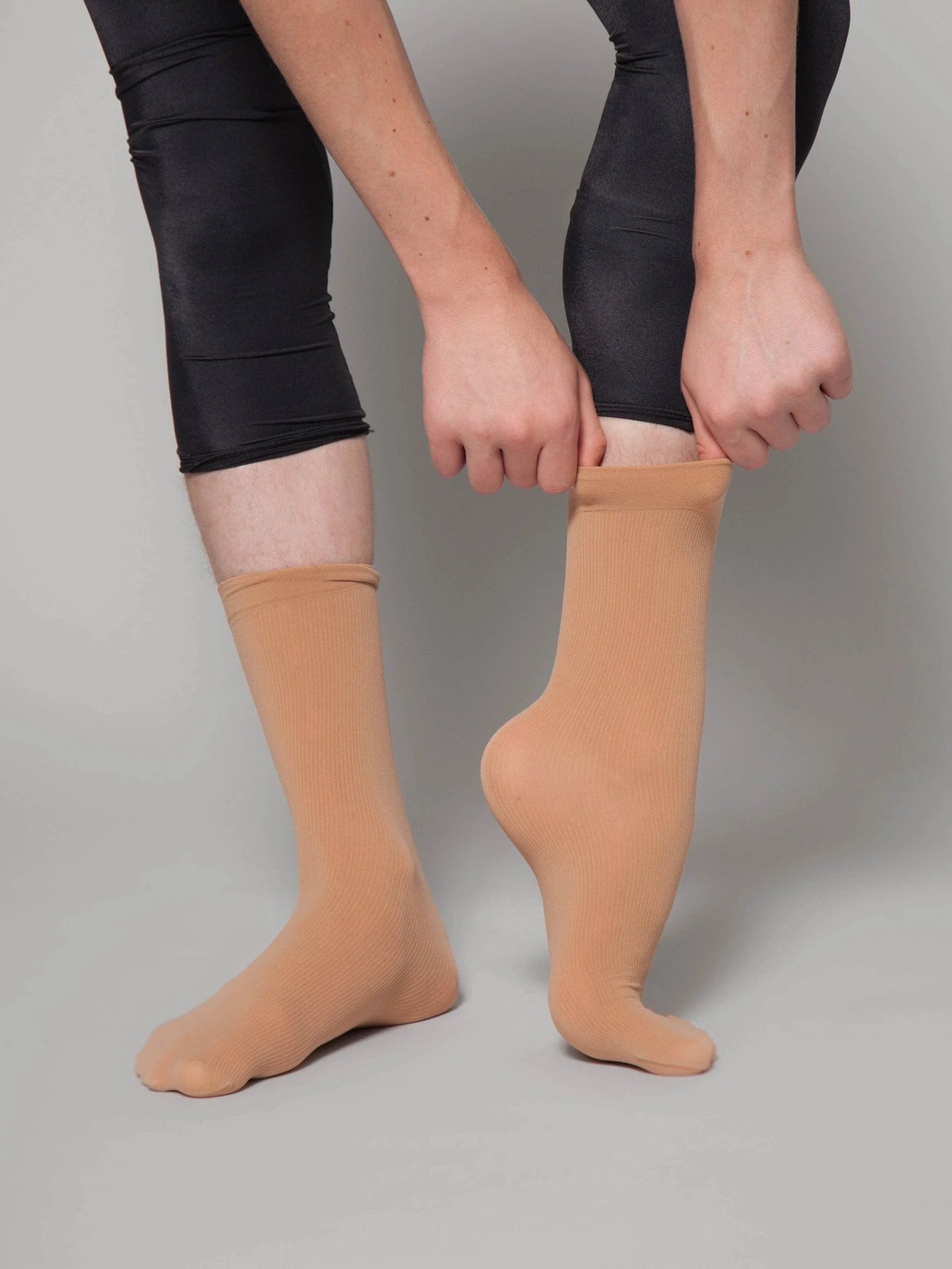 Mens Thin Dance Socks (M71)