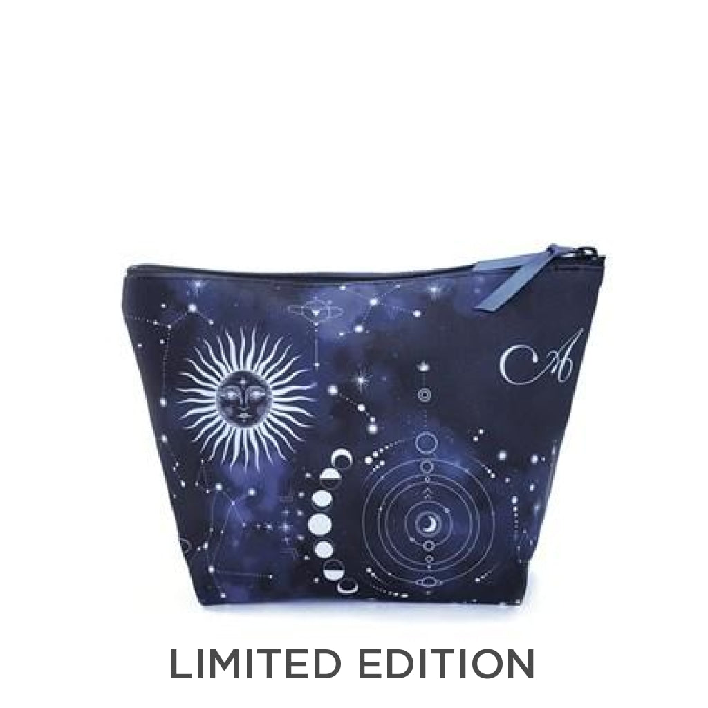 Makeup Bag With Night Sky Print Accessories