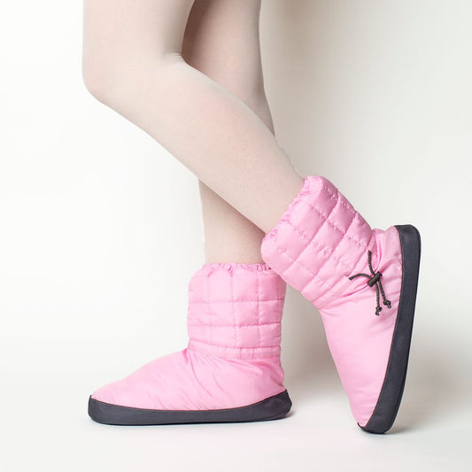 Quilted Warmup Booties - Russian Pointe
