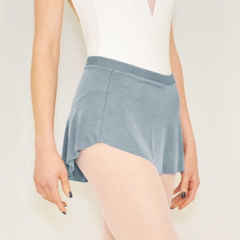 Bullet Pointe Skirt - Slate Blue